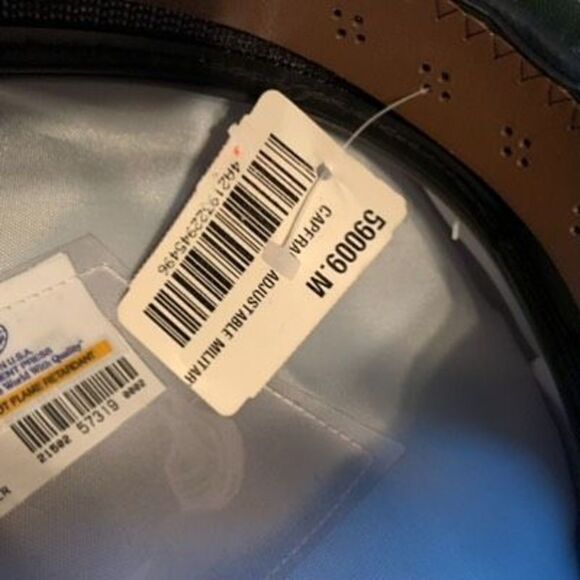 Vintage Riverside Size 6 1/2 Blue Police Style Dress Cap *New* - Picture 7 of 8